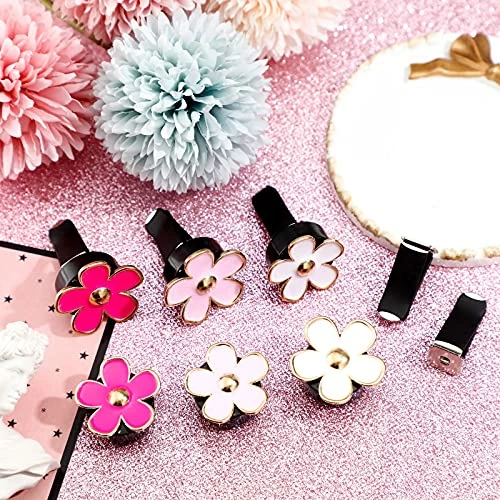 Deals ???? 6 Pcs Daisy Flower Air Vent Clip Air Conditioning Outlet Clip Car Air Freshener Clip Charm Car Inter Decor Accessories (Red, Pink, White,3 Cm, 3.3 Cm) ⭐ 6 Deals ???? 6 Pcs Daisy Flower Air Vent Clip Air Conditioning Outlet Clip Car Air Freshener Clip Charm Car Inter Decor Accessories (Red, Pink, White,3 Cm, 3.3 Cm) ⭐ - Image 4
