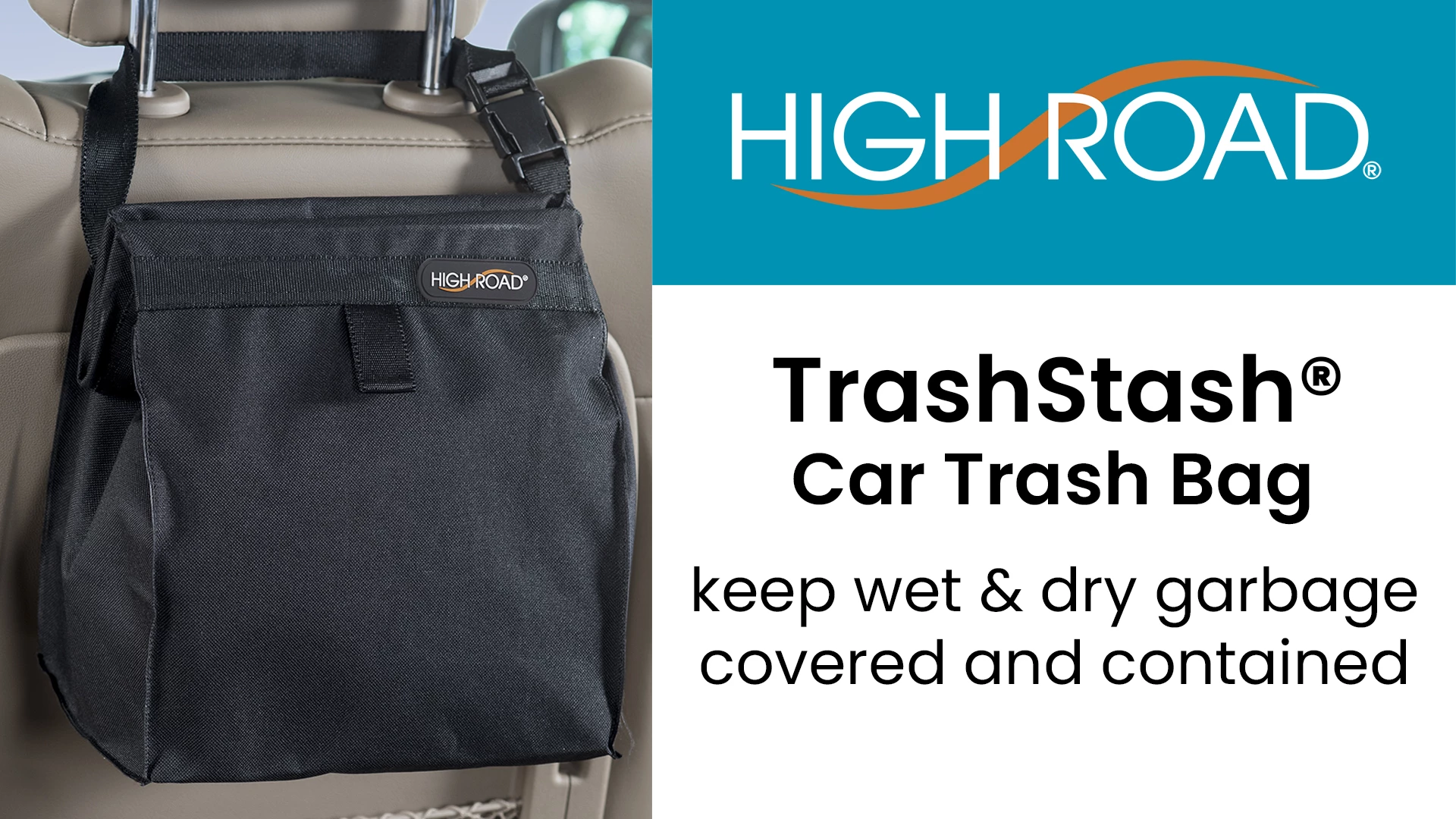 Deals ???? TrashStash Hanging Car Trash Bag With Leakproof Lining And Spring Frame Closure Black ✨ 6 Deals ???? TrashStash Hanging Car Trash Bag With Leakproof Lining And Spring Frame Closure Black ✨ - Image 4